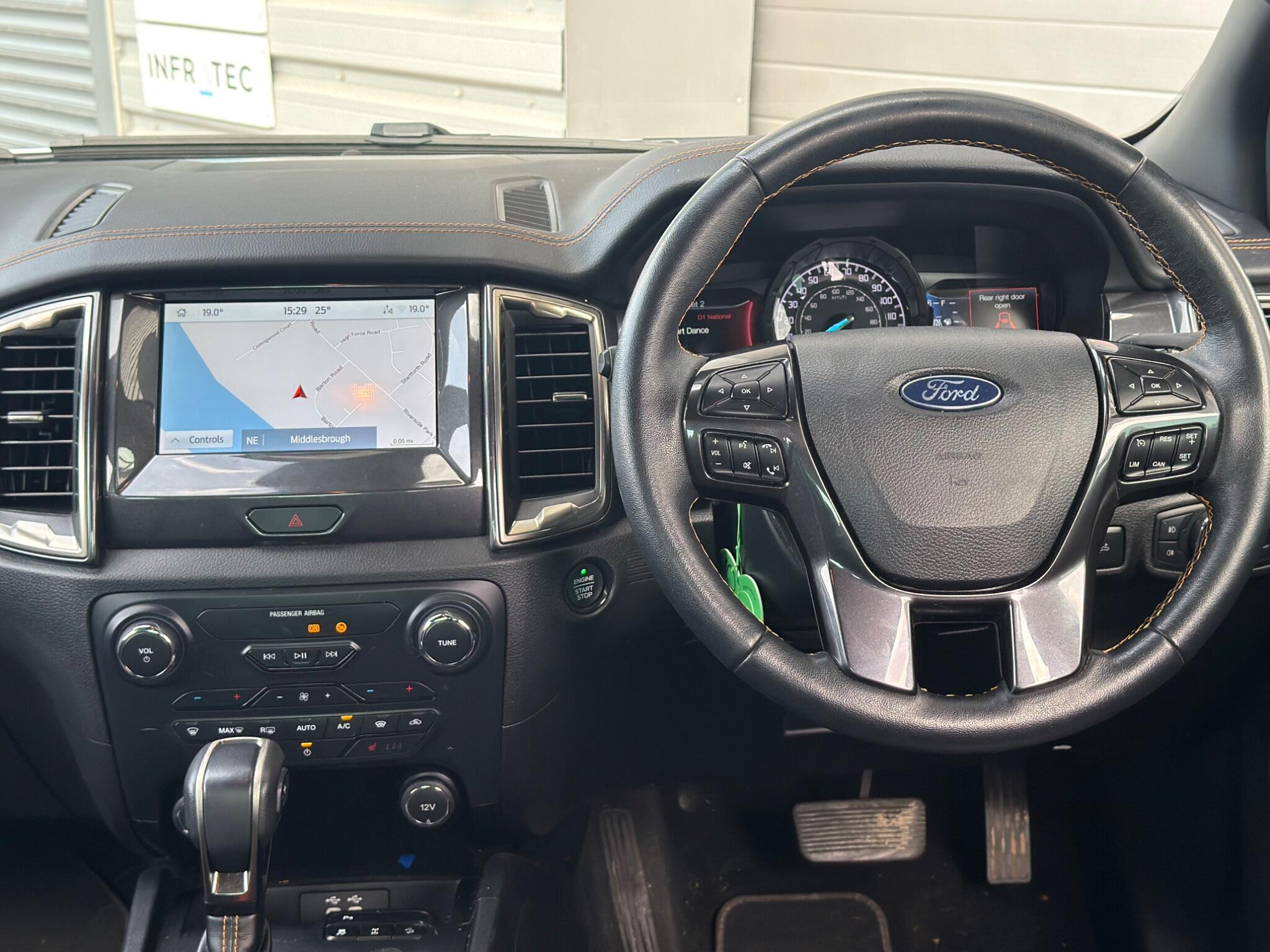 FORD RANGER YEAR 2022 TRANSMISSION AUTOMATIC FUEL DIESEL MILEAGE 51,945 19,500.00 VAT VIEW CAR...